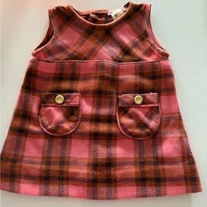 TBBC Jill Jumper - Penn Quarters Plaid with Brass Buttons